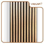 ترمووال ام دی اف طرح چوب خودرنگ عرض 45