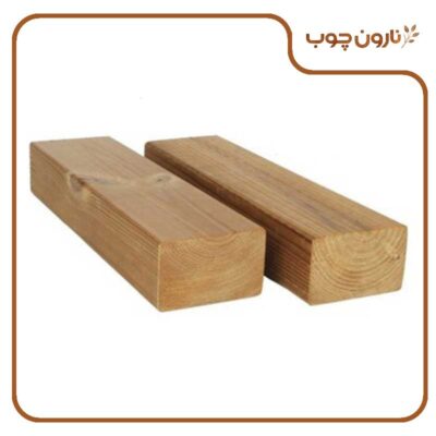 چوب ترمو ۶۸×۴۲ ایرانی سوپر گره گرد