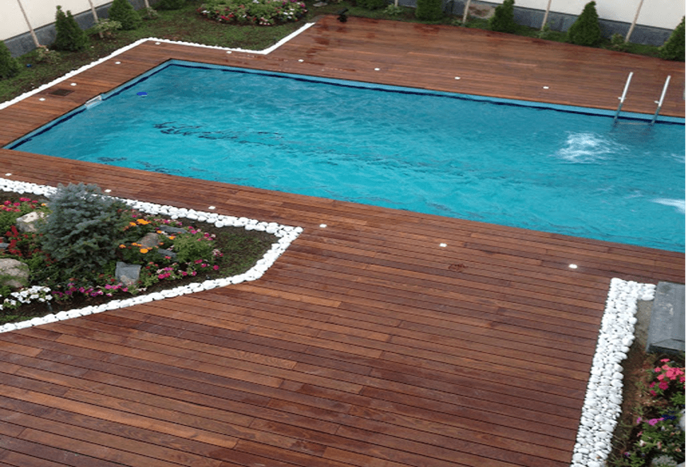 بهترین چوب برای کنار استخر