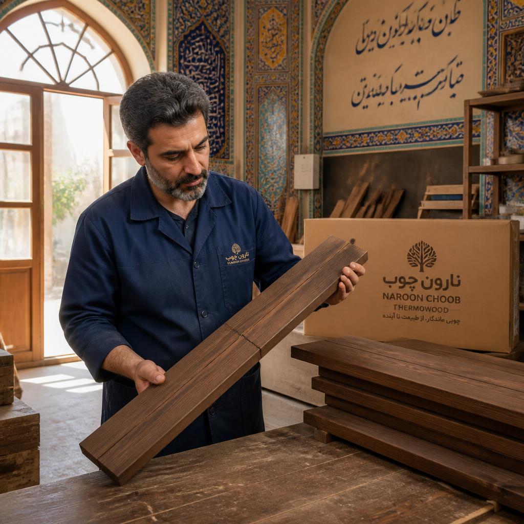 خرید چوب ترمو شکسته