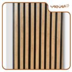 ترمووال ام دی اف طرح چوب ساده کد 5507