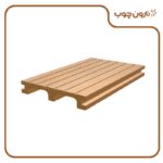 پروفیل کفپوش چوب پلاست 125 در 25 میل مدل 2